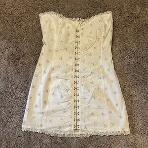 For Love and Lemons strapless corset dress